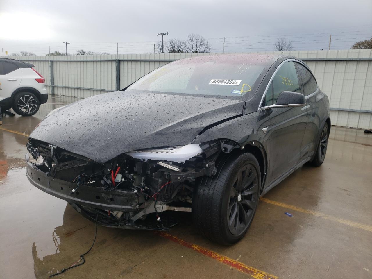 Photo 2 from auction – 2018 TESLA MODEL X with VIN 5YJXCDE26JF113459