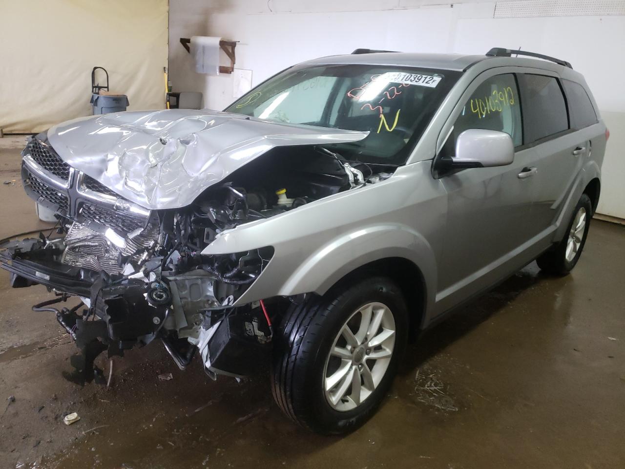 Photo 2 from auction – 2017 DODGE JOURNEY SX with VIN 3C4PDCBGXHT590964