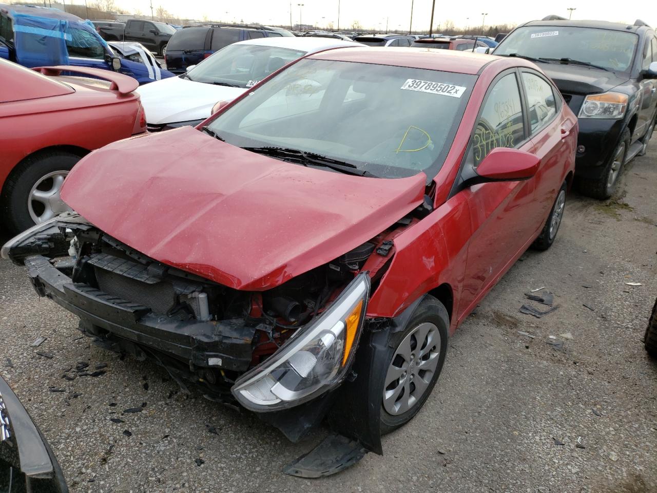 Photo 2 from auction – 2016 HYUNDAI ACCENT SE with VIN KMHCT4AE9GU963841