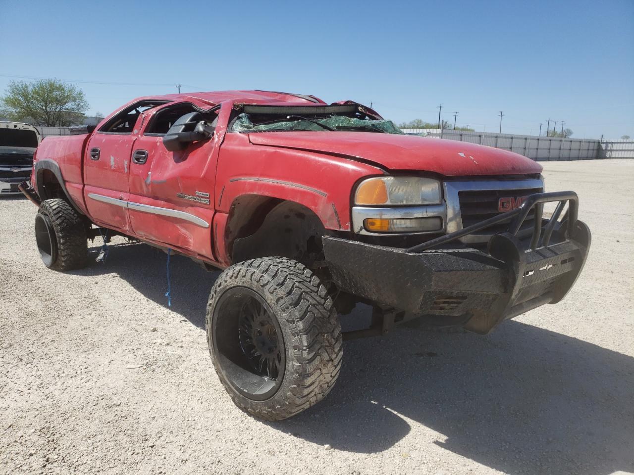 GMC SIERRA K25 2006 with VIN 1GTHK23D96F190880 - Photo from auction