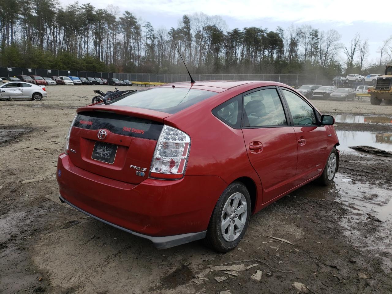 Photo 4 from auction – 2008 TOYOTA PRIUS with VIN JTDKB20U683416078