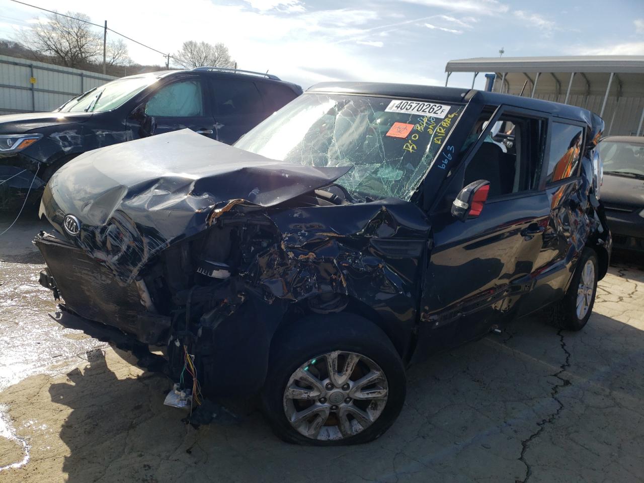 Снимка 2 от търг – 2012 KIA SOUL + с VIN KNDJT2A69C7746663