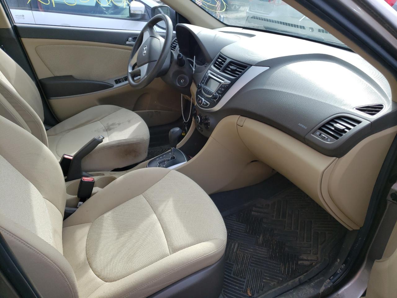 Photo 5 from auction – 2013 HYUNDAI ACCENT GLS with VIN KMHCT4AE2DU585390