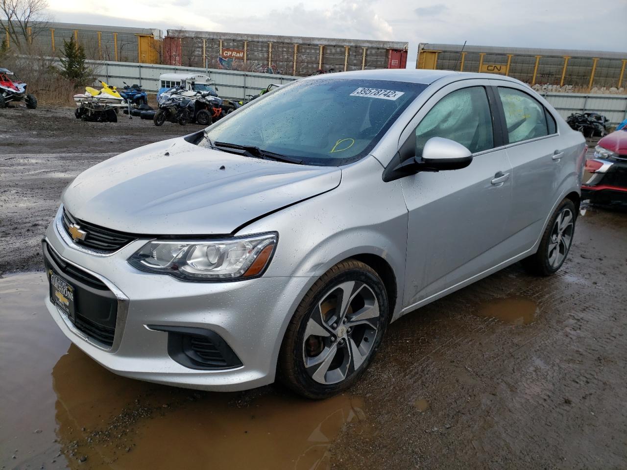 Photo 2 from auction – 2017 CHEVROLET SONIC PREM with VIN 1G1JF5SBXH4135644