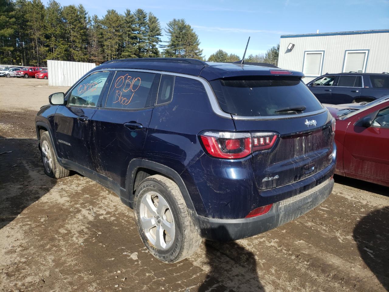 Photo 3 from auction – 2020 JEEP COMPASS LA with VIN 3C4NJDBB8LT100511