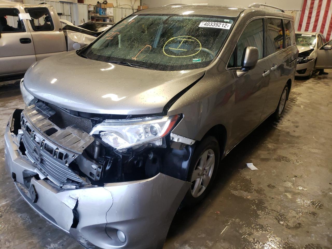 Photo 2 from auction – 2012 NISSAN QUEST S with VIN JN8AE2KP5C9039392