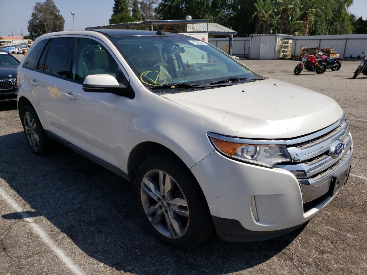 FORD EDGE SEL 2012 with VIN 2FMDK4JC3CBA04408 - Photo from auction