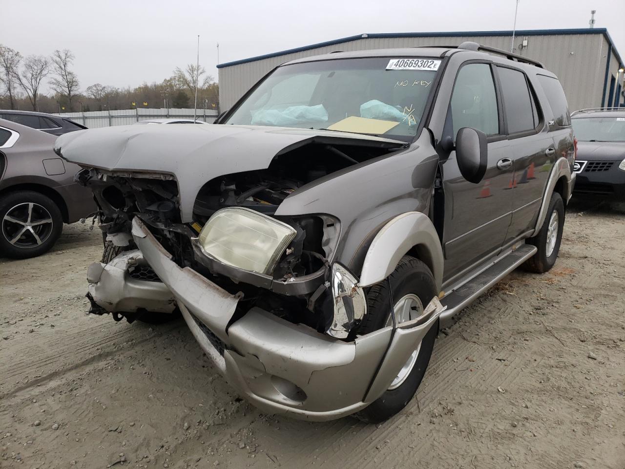 Photo 2 from auction – 2003 TOYOTA SEQUOIA SR with VIN 5TDZT34A13S138392