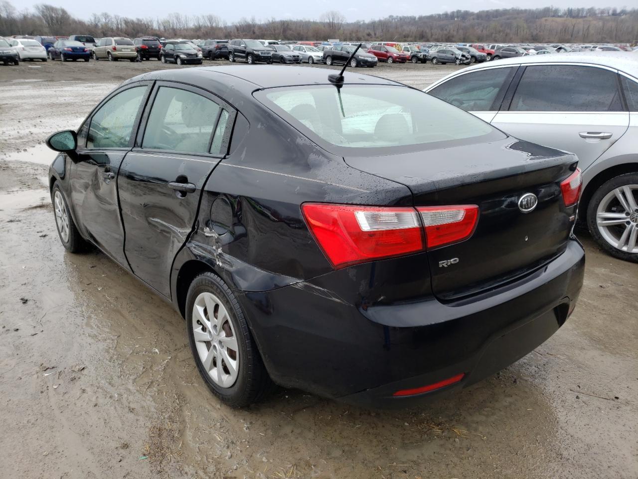 Photo 3 from auction – 2012 KIA RIO LX with VIN KNADM4A33C6075361