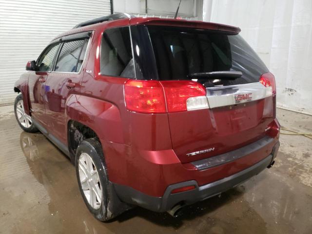 Photo 3 from auction – 2012 GMC TERRAIN SL with VIN 2GKFLTE57C6295539