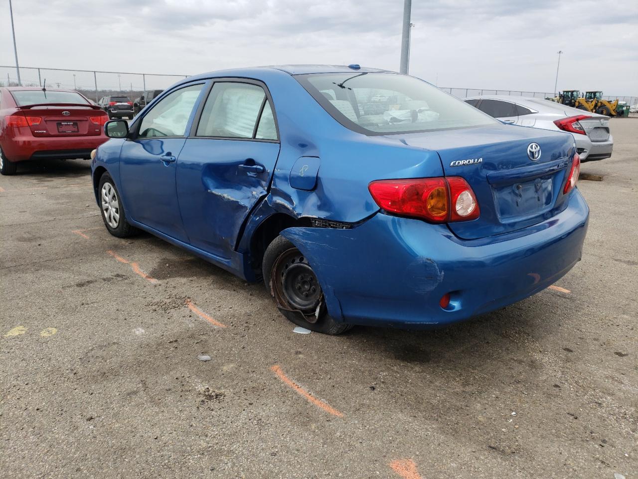 Photo 3 from auction – 2009 TOYOTA COROLLA BA with VIN 2T1BU40E59C172592