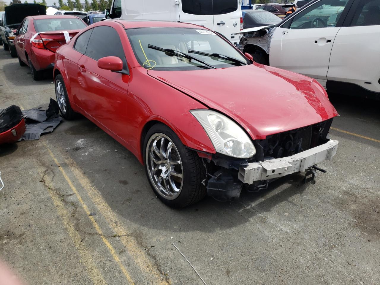 Photo 1 from auction – 2006 INFINITI G35 with VIN JNKCV54E36M715033