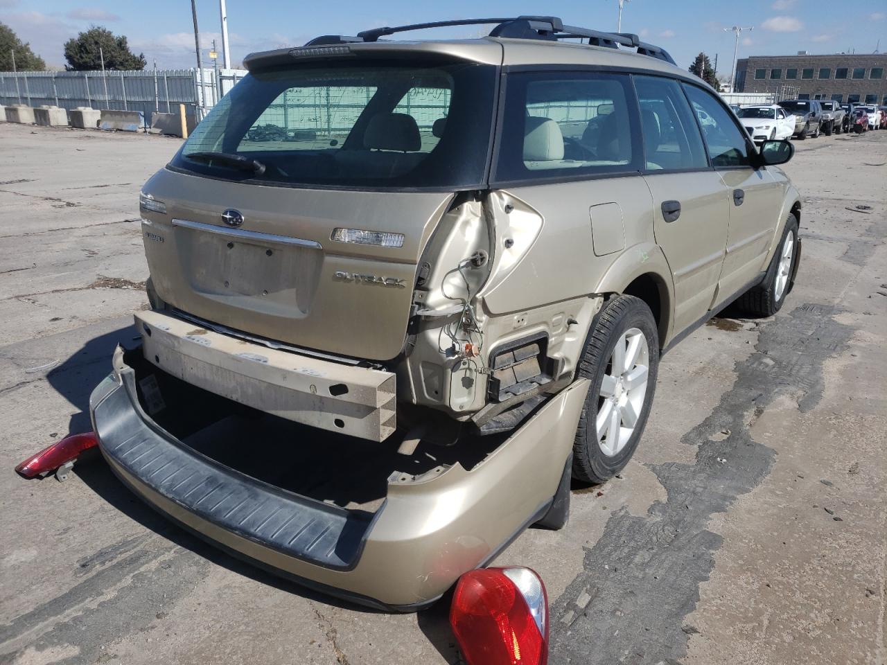 Photo 4 from auction – 2008 SUBARU OUTBACK 2. with VIN 4S4BP61C987304605