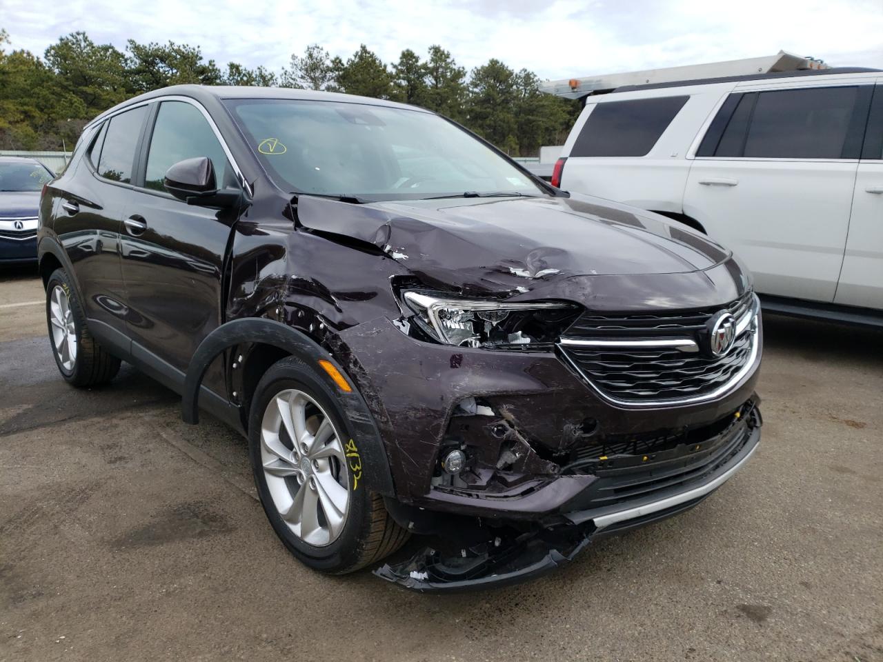 BUICK ENCORE GX 2020 with VIN KL4MMCSL2LB111909 - Photo from auction