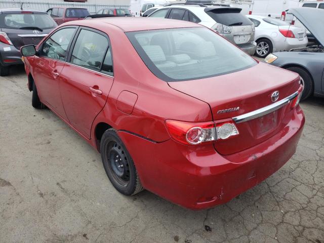 Photo 3 from auction – 2013 TOYOTA COROLLA BA with VIN 2T1BU4EEXDC994192
