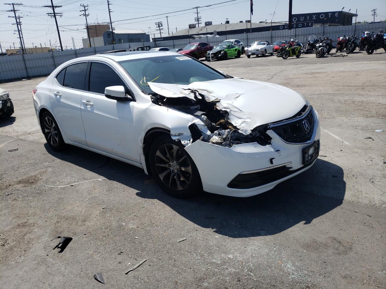 ACURA TLX TECH 2015 with VIN 19UUB1F54FA017862 - Photo from auction