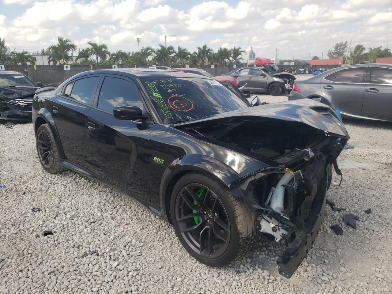 DODGE CHARGER SC 2020 with VIN 2C3CDXGJ6LH232518 - Photo from auction