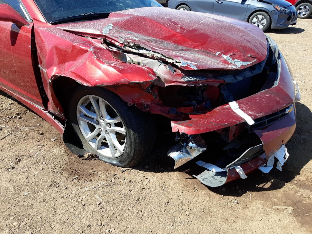 Photo 9 from auction – 2015 CHEVROLET CAMARO LS with VIN 2G1FB1E38F9216117