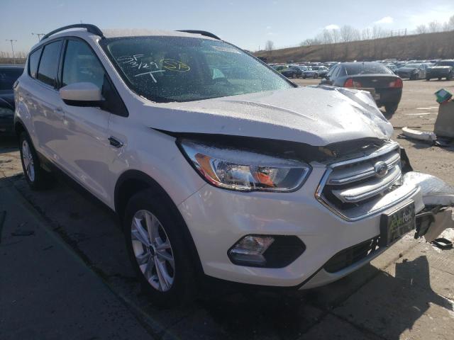 FORD ESCAPE SE 2018 with VIN 1FMCU9GD4JUC43802 - Photo from auction