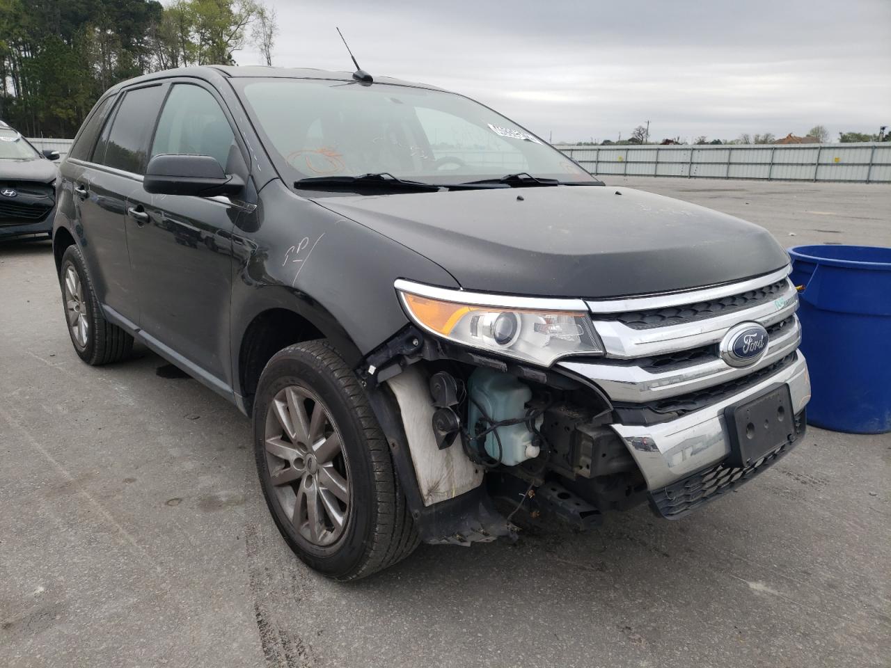FORD EDGE LIMIT 2014 with VIN 2FMDK4KC8EBA71474 - Photo from auction