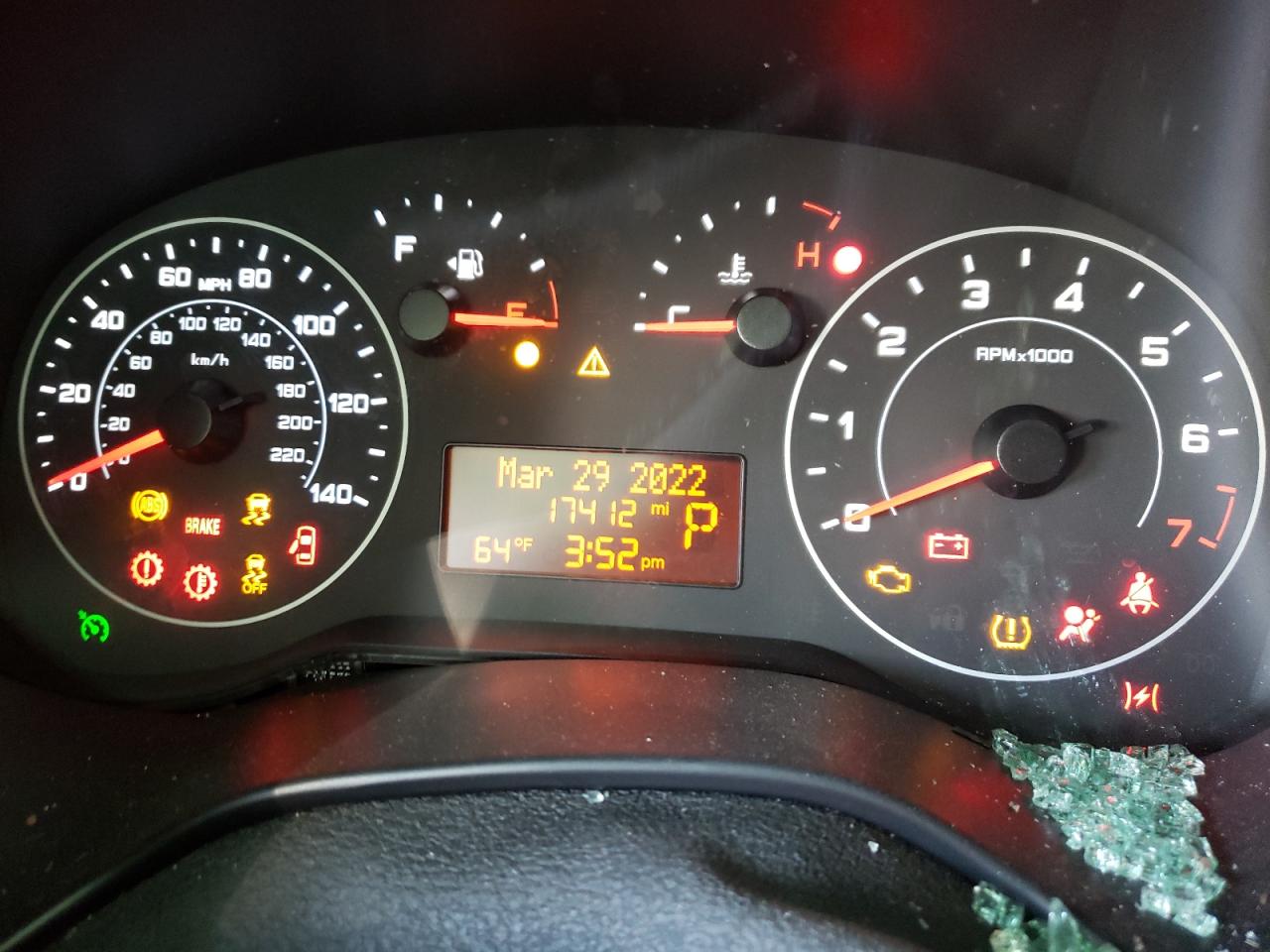 Photo 8 from auction – 2021 RAM PROMASTER with VIN ZFBHRFAB0M6T80782
