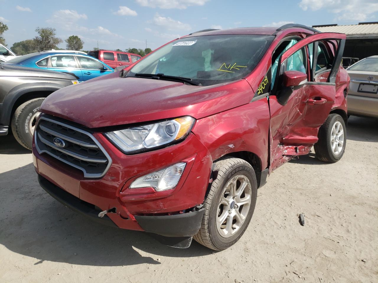 Photo 2 from auction – 2020 FORD ECOSPORT S with VIN MAJ3S2GE3LC376835
