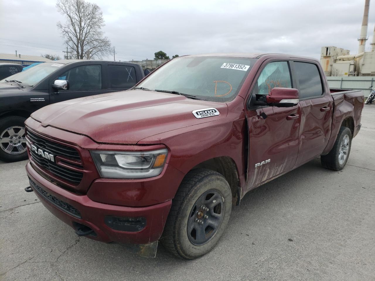 Photo 2 from auction – 2019 RAM 1500 BIG H with VIN 1C6SRFFT3KN909320