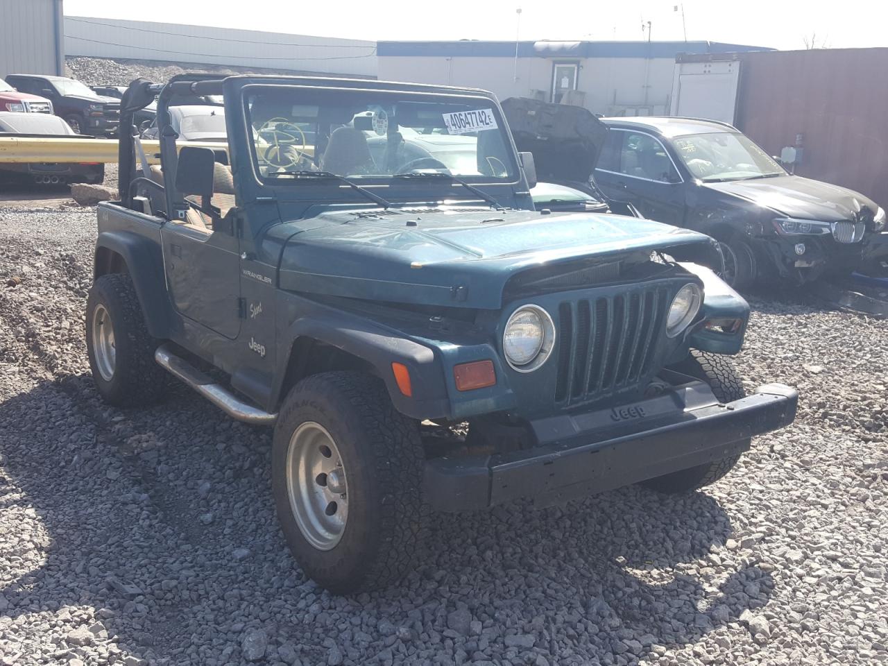 JEEP WRANGLER / 1997 with VIN 1J4FY29P1VP450540 - Photo from auction