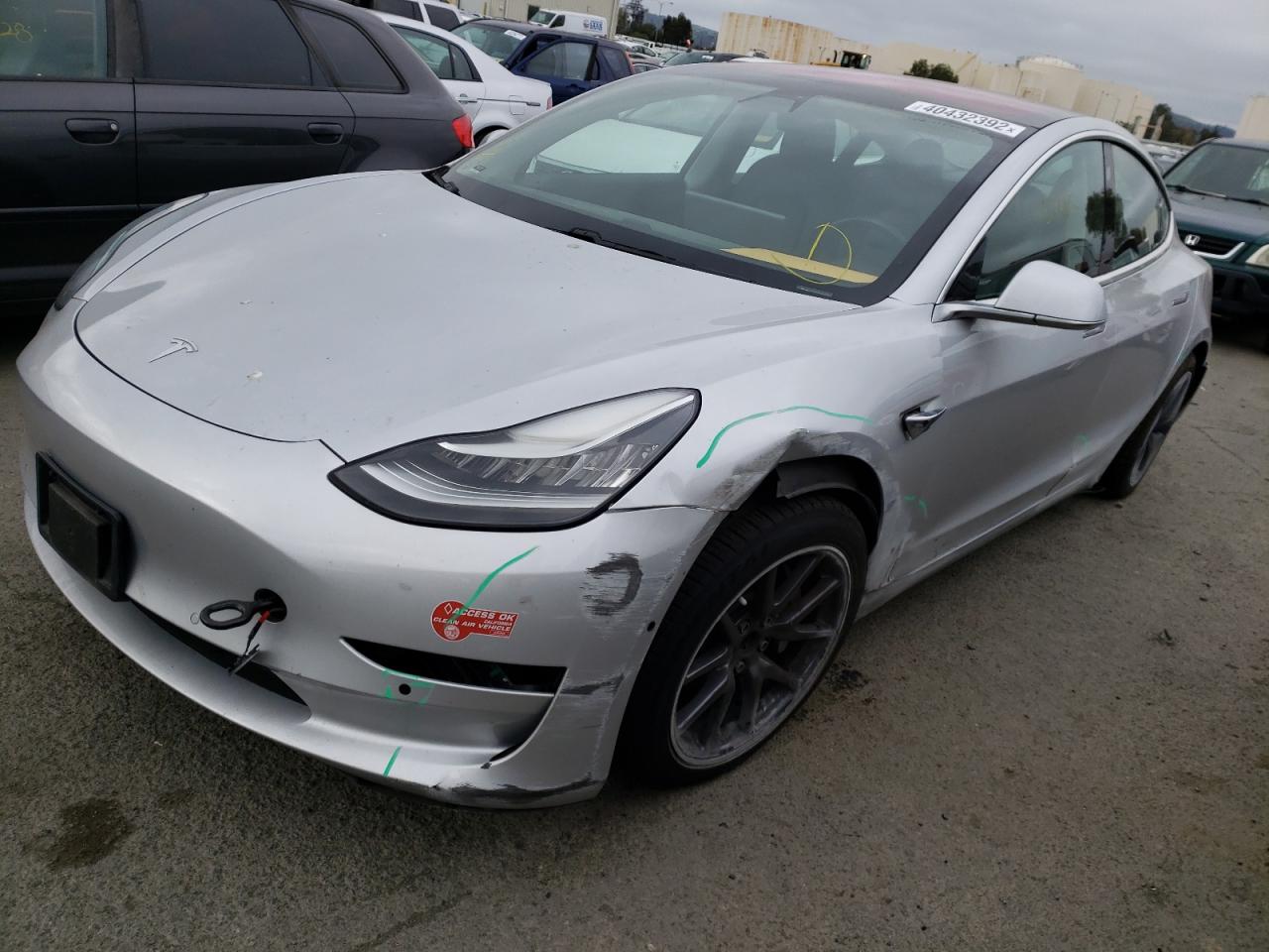 Photo 2 from auction – 2018 TESLA MODEL 3 with VIN 5YJ3E1EA0JF020189
