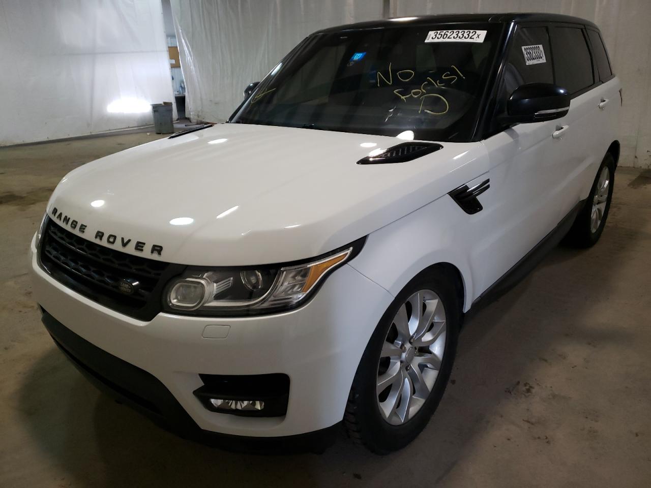 Photo 2 from auction – 2016 LAND ROVER RANGE ROVE with VIN SALWR2KFXGA639626
