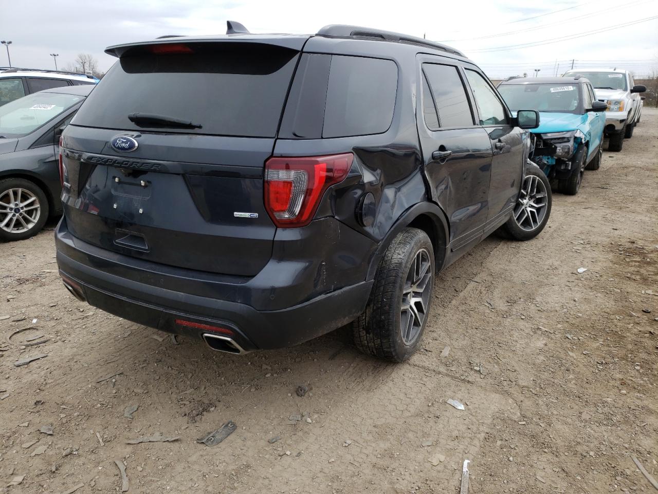 Photo 4 from auction – 2017 FORD EXPLORER S with VIN 1FM5K8GT7HGB38695