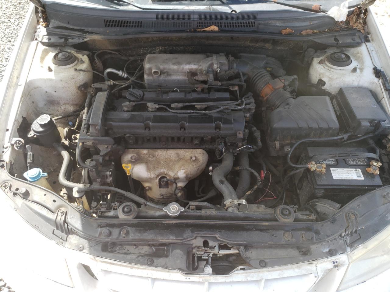 Photo 7 from auction – 2005 KIA SPECTRA LX with VIN KNAFE121055115292