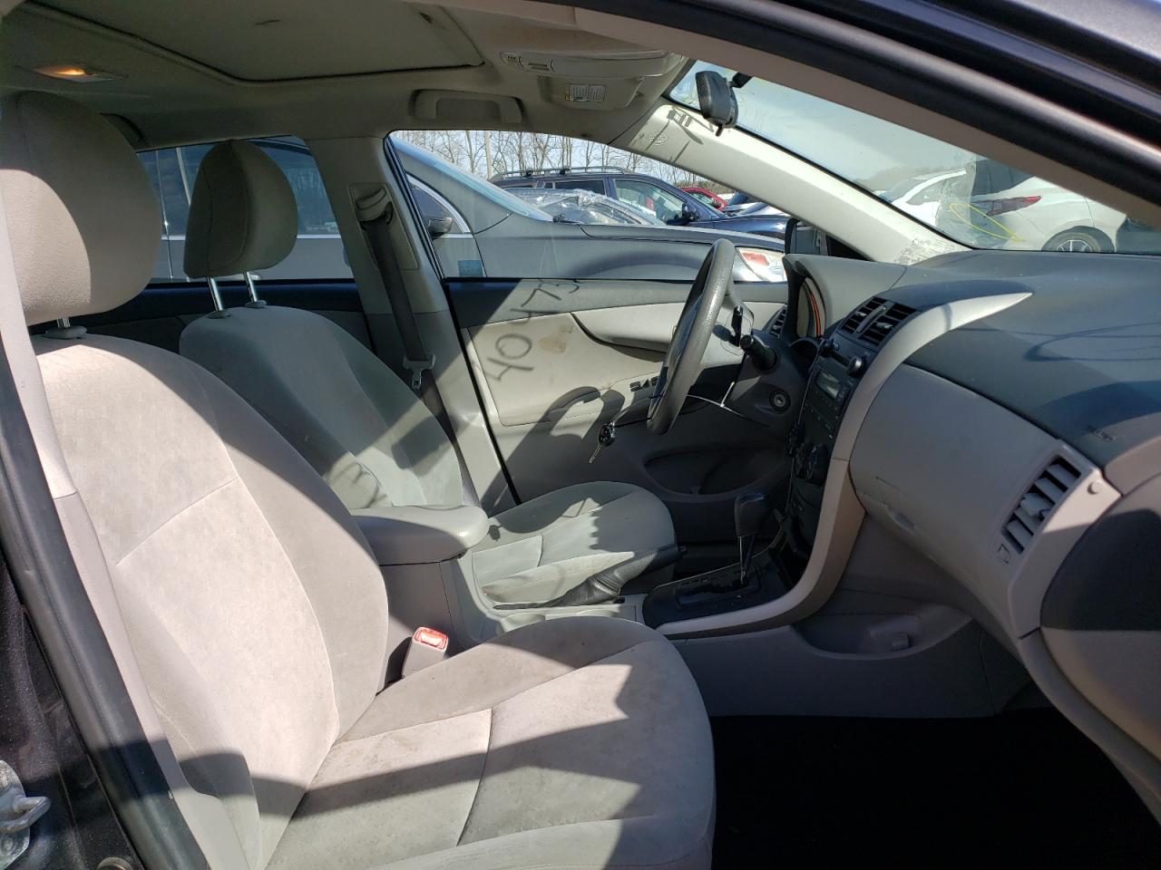 Photo 5 from auction – 2009 TOYOTA COROLLA BA with VIN 2T1BU40EX9C115238