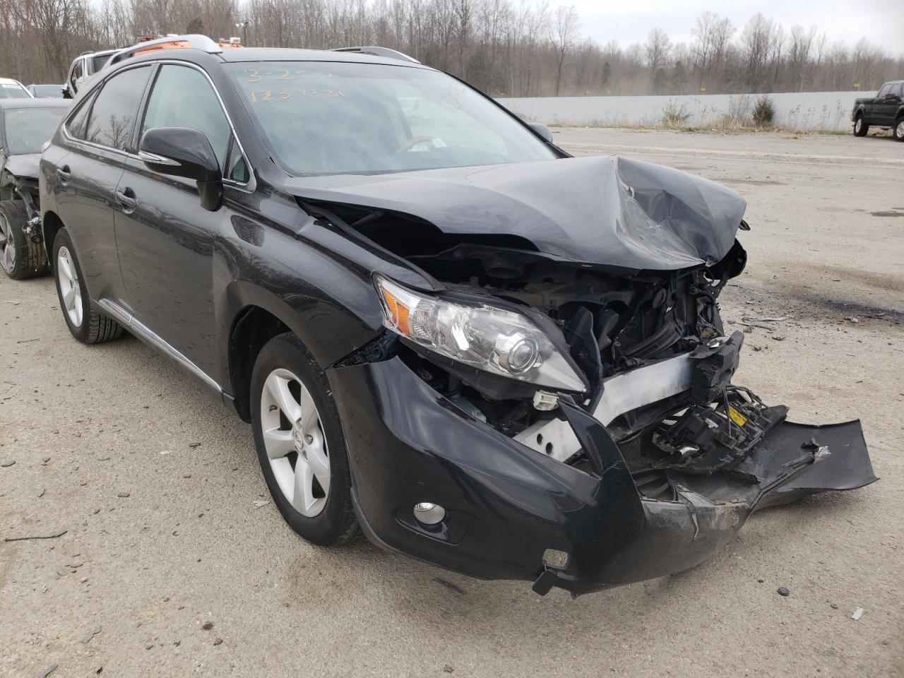 LEXUS RX 350 2012 with VIN 2T2BK1BA0CC146063 - Photo from auction