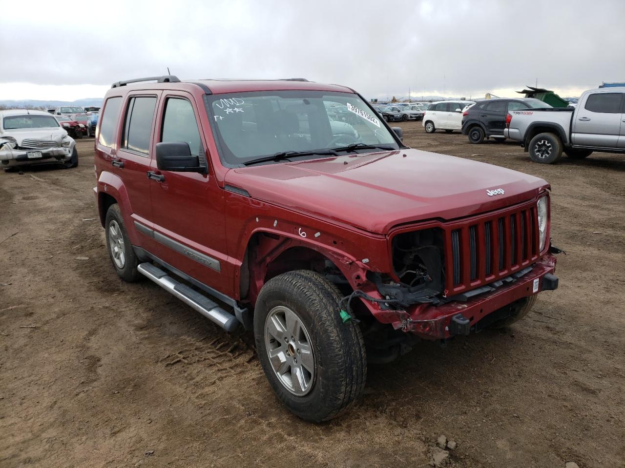 Photo 1 from auction – 2012 JEEP LIBERTY SP with VIN 1C4PJMAK2CW129667
