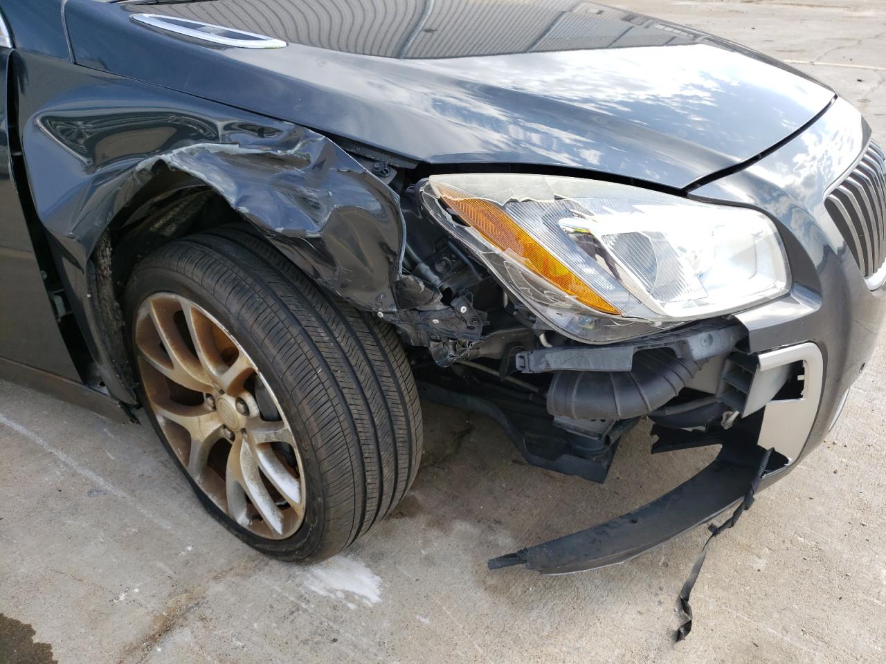 Photo 9 from auction – 2012 BUICK REGAL GS with VIN 2G4GV5GVXC9215115