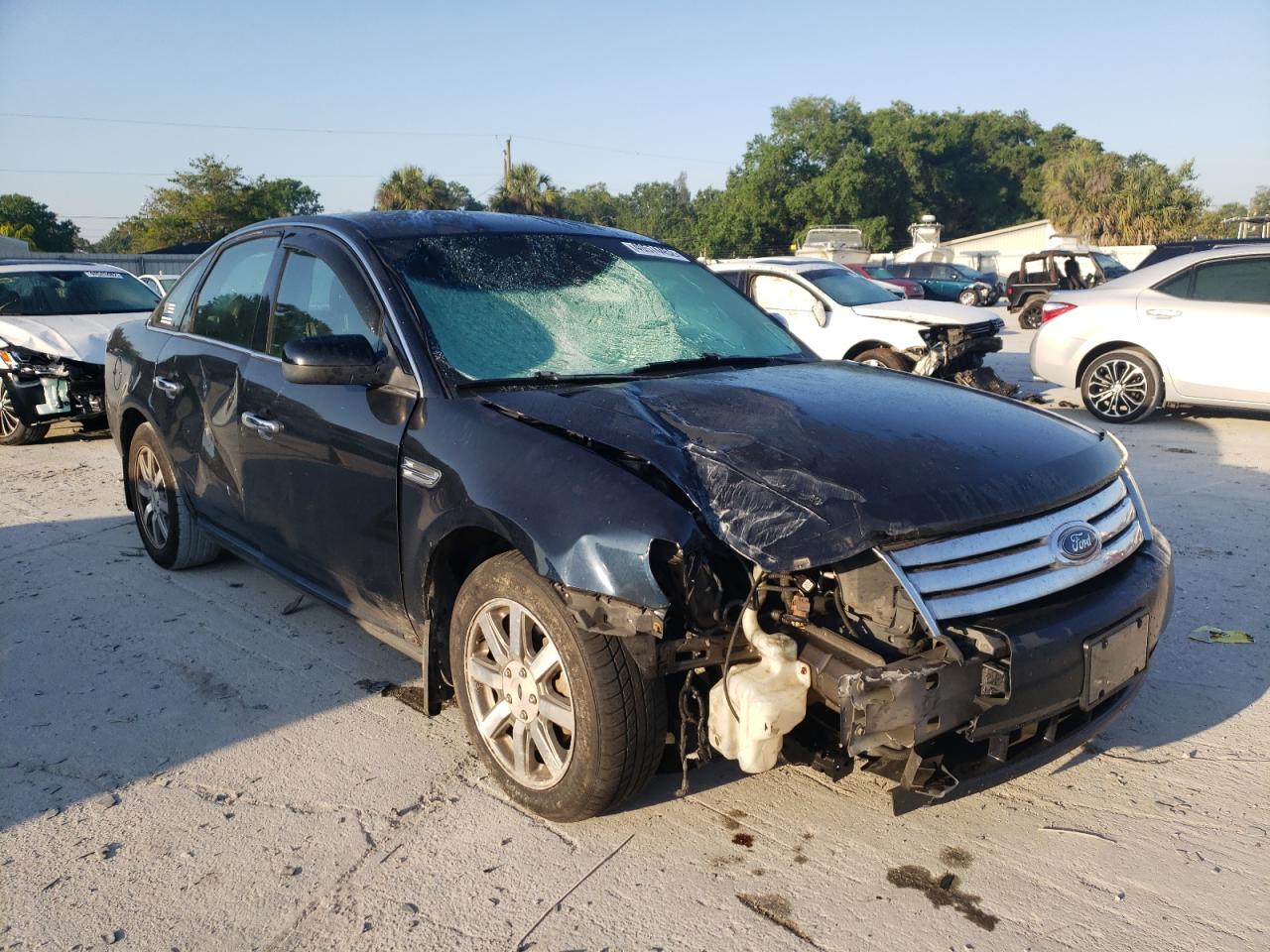 FORD TAURUS SEL 2008 with VIN 1FAHP24W58G140790 - Photo from auction