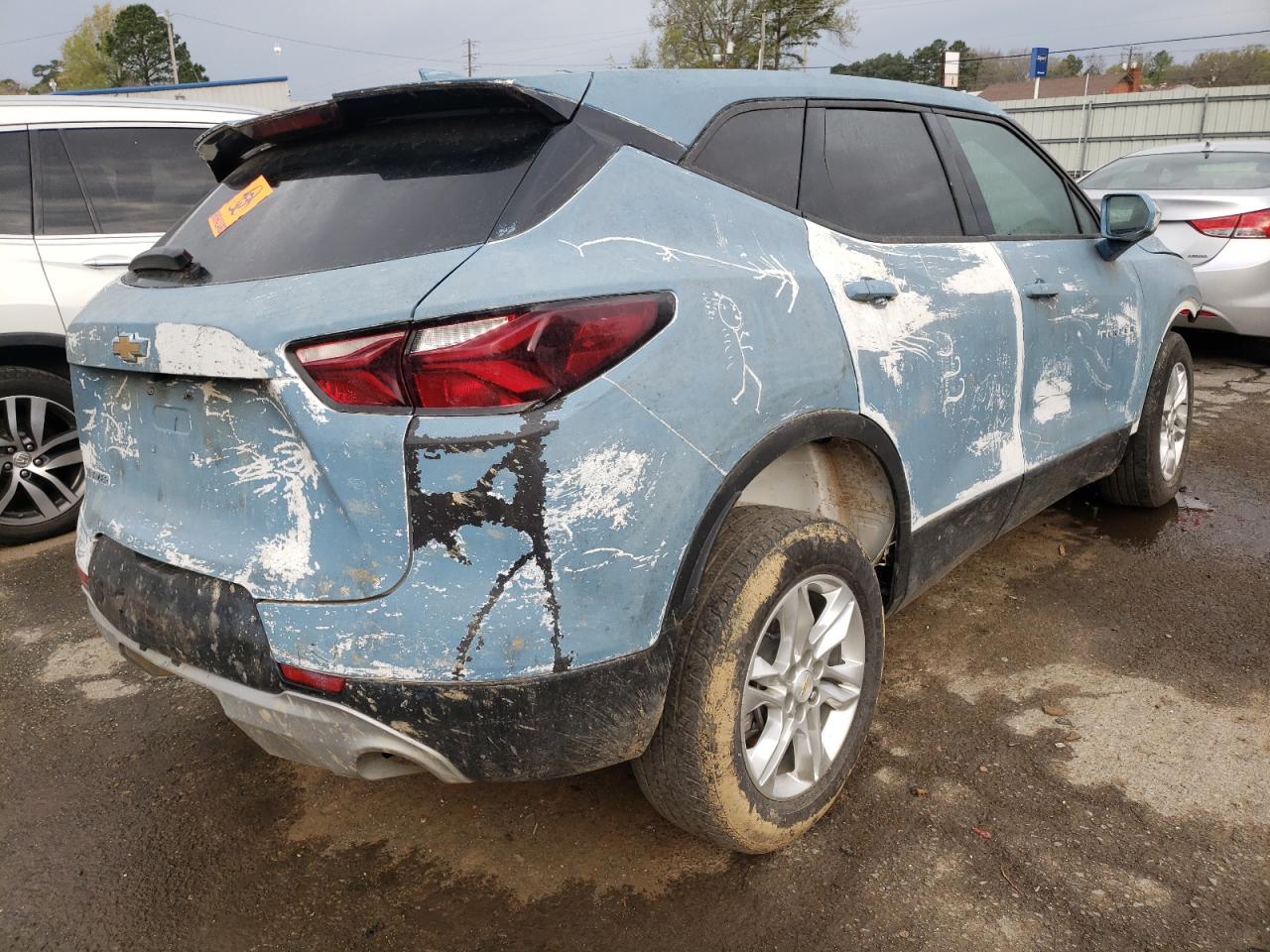 Photo 4 from auction – 2020 CHEVROLET BLAZER 2LT with VIN 3GNKBCRS6LS548436