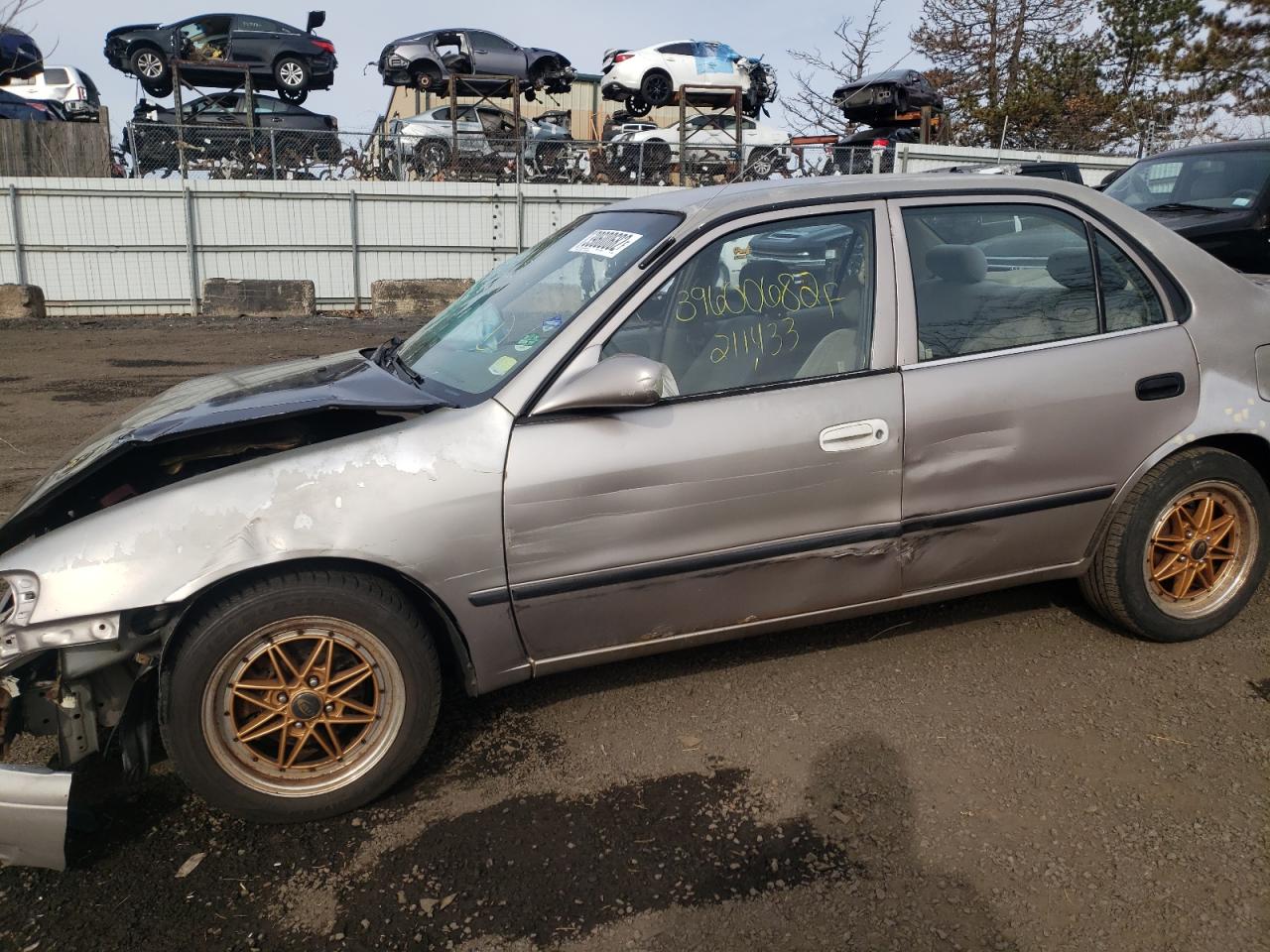 Photo 9 from auction – 1999 TOYOTA COROLLA VE with VIN 2T1BR12E4XC236244
