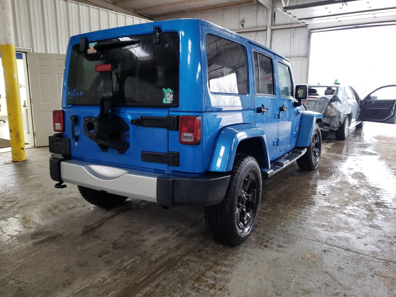 Photo 4 from auction – 2014 JEEP WRANGLER U with VIN 1C4BJWEG1EL252022