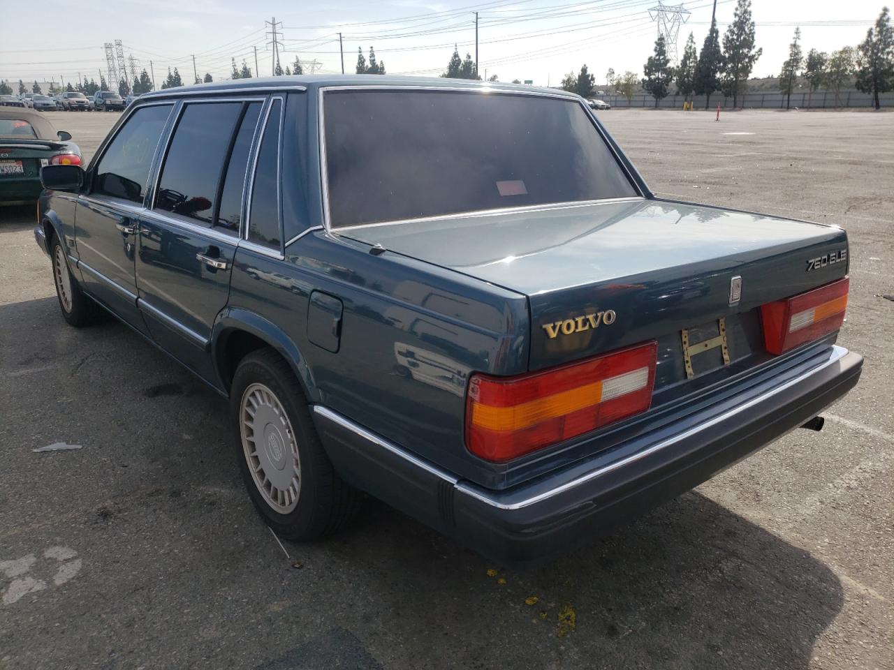 Photo 3 from auction – 1990 VOLVO 760 GLE with VIN YV1GA6948L0089366
