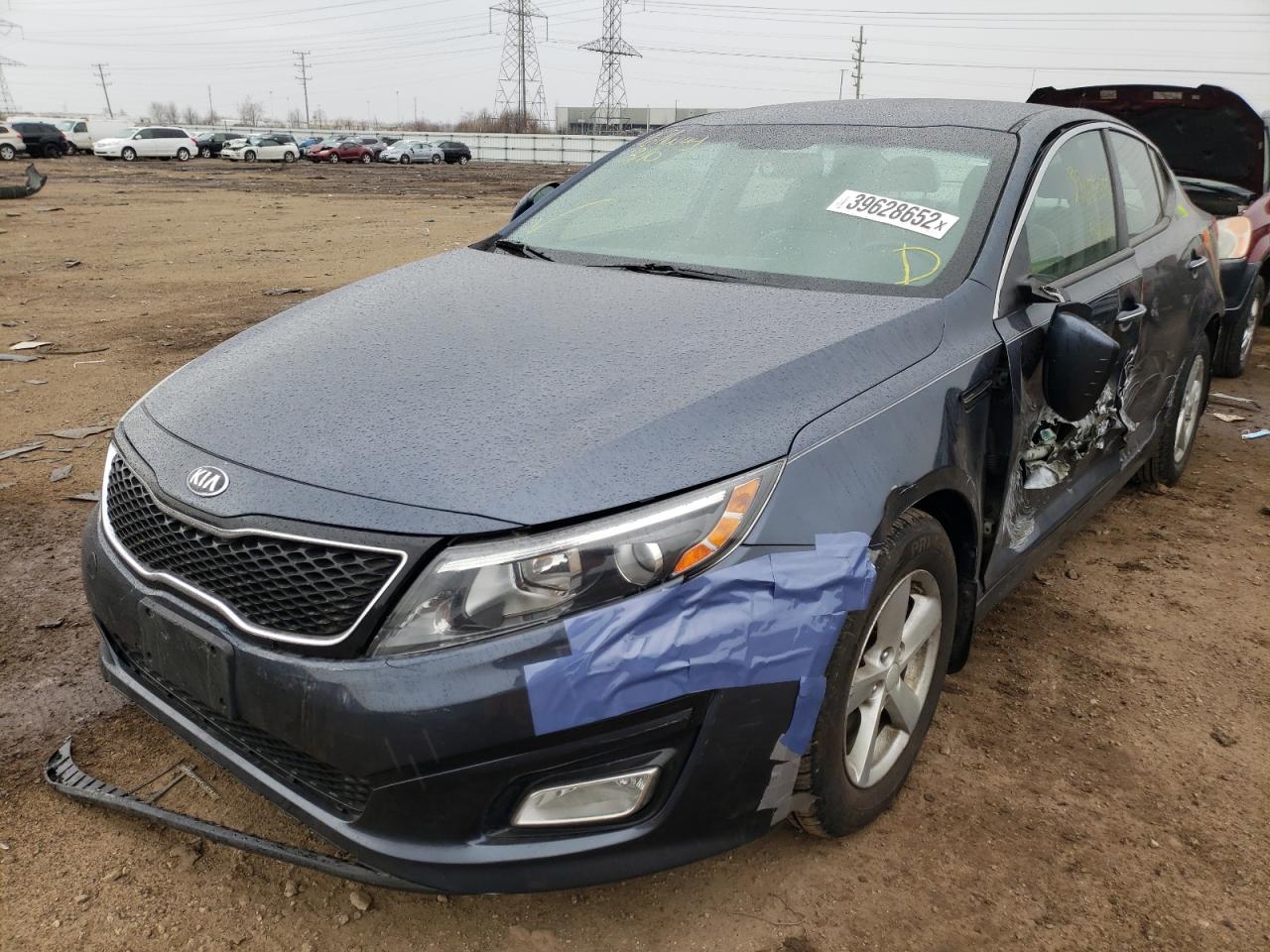 Photo 2 from auction – 2015 KIA OPTIMA LX with VIN KNAGM4A72F5552114