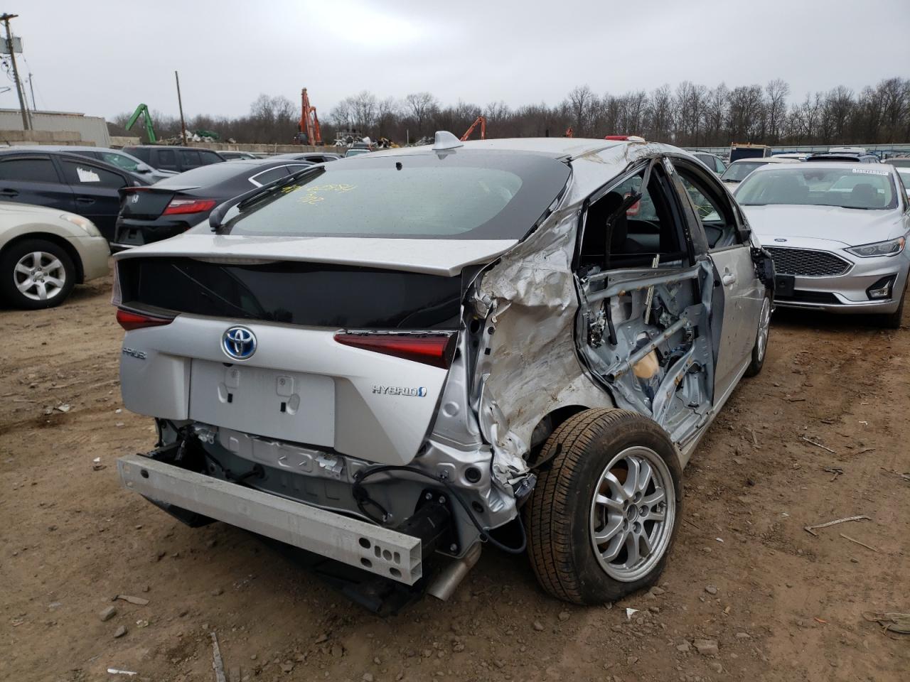 Photo 4 from auction – 2021 TOYOTA PRIUS SPEC with VIN JTDKAMFU8M3148666