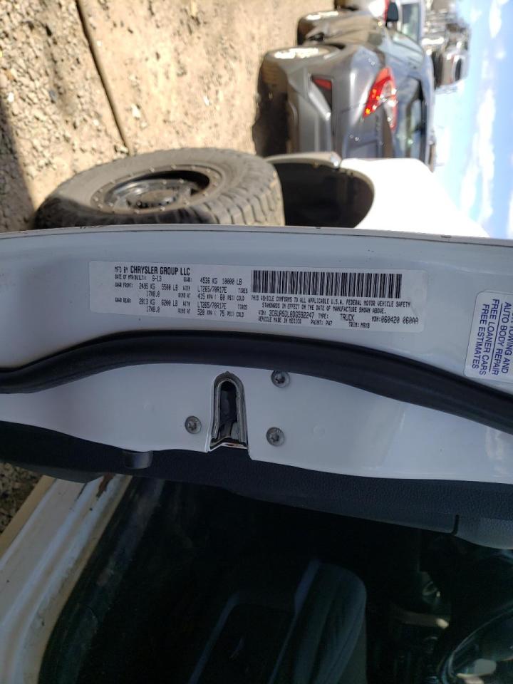 Photo 10 from auction – 2013 RAM 2500 SLT with VIN 3C6UR5DL8DG592247
