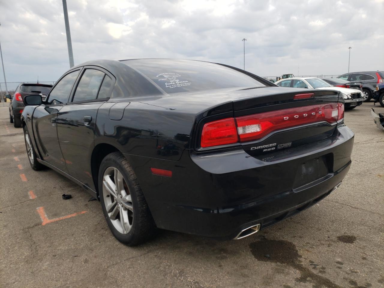 Photo 3 from auction – 2013 DODGE CHARGER V6 with VIN 2C3CDXFG0DH564977
