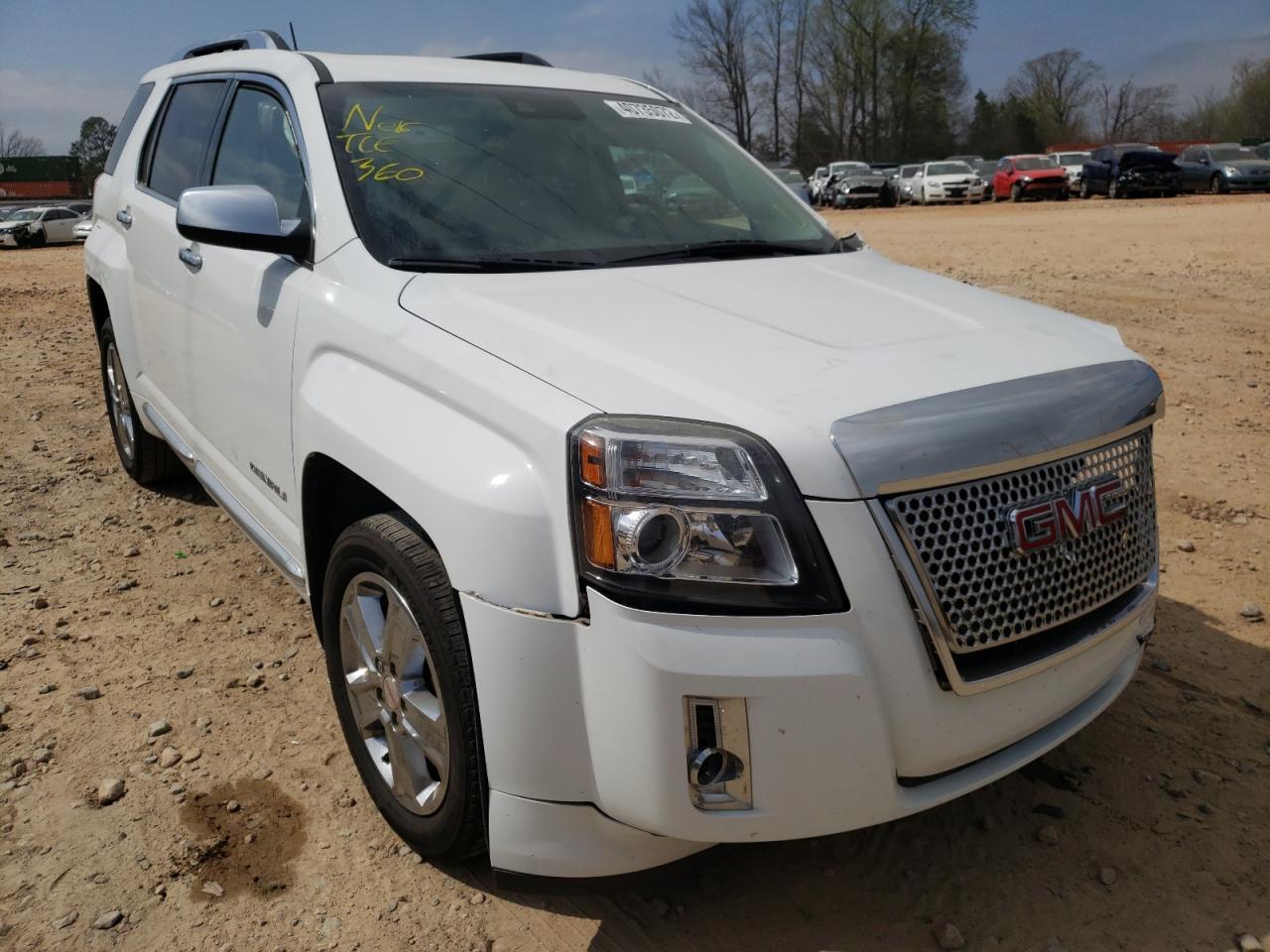 GMC TERRAIN DE 2014 with VIN 2GKALUEK7E6304779 - Photo from auction