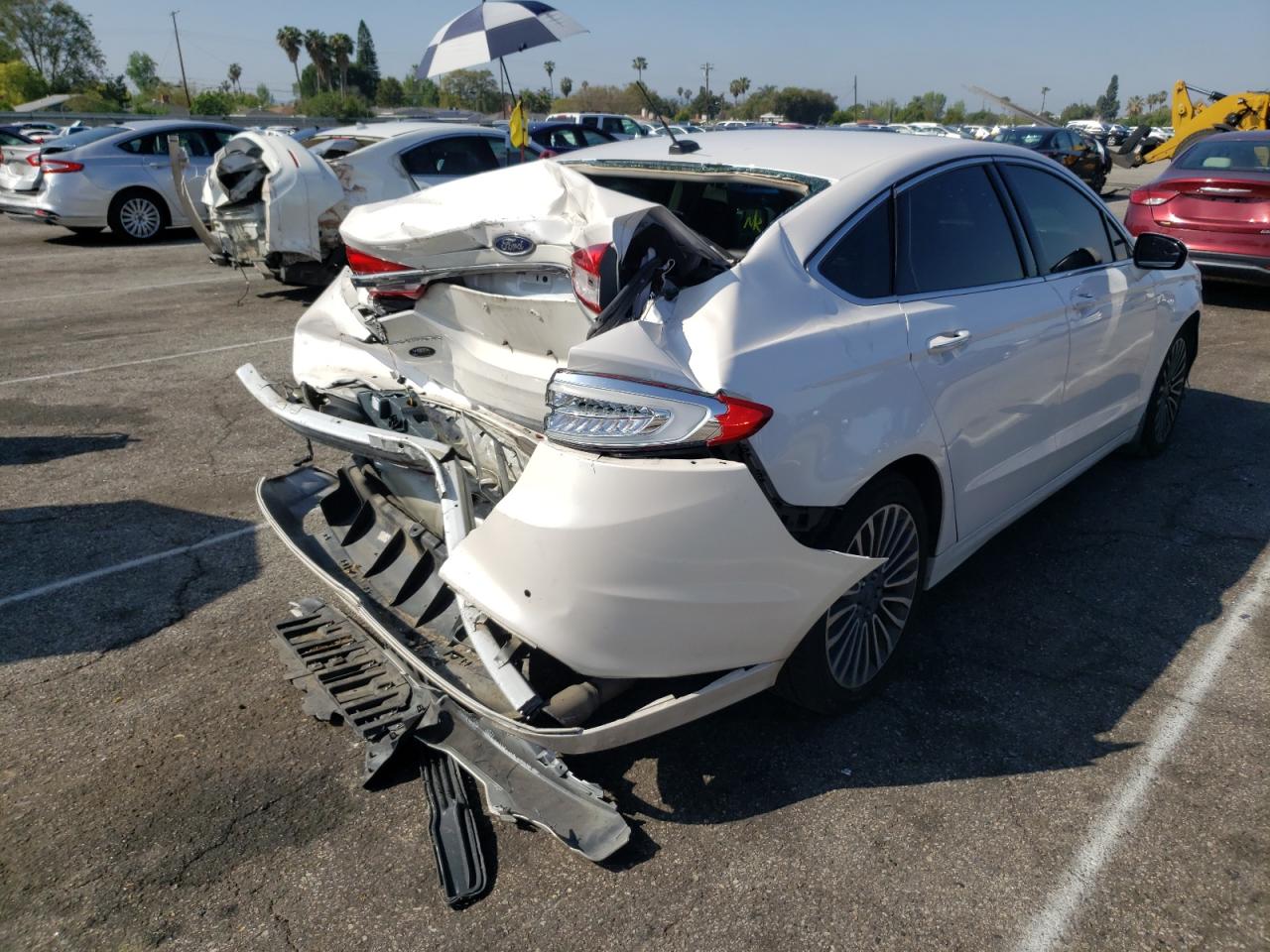 Photo 4 from auction – 2017 FORD FUSION SE with VIN 3FA6P0HD8HR119896