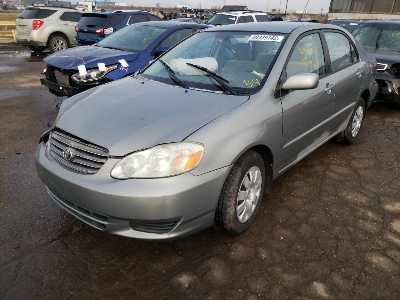 Photo 2 from auction – 2003 TOYOTA COROLLA CE with VIN JTDBR32EX30040602