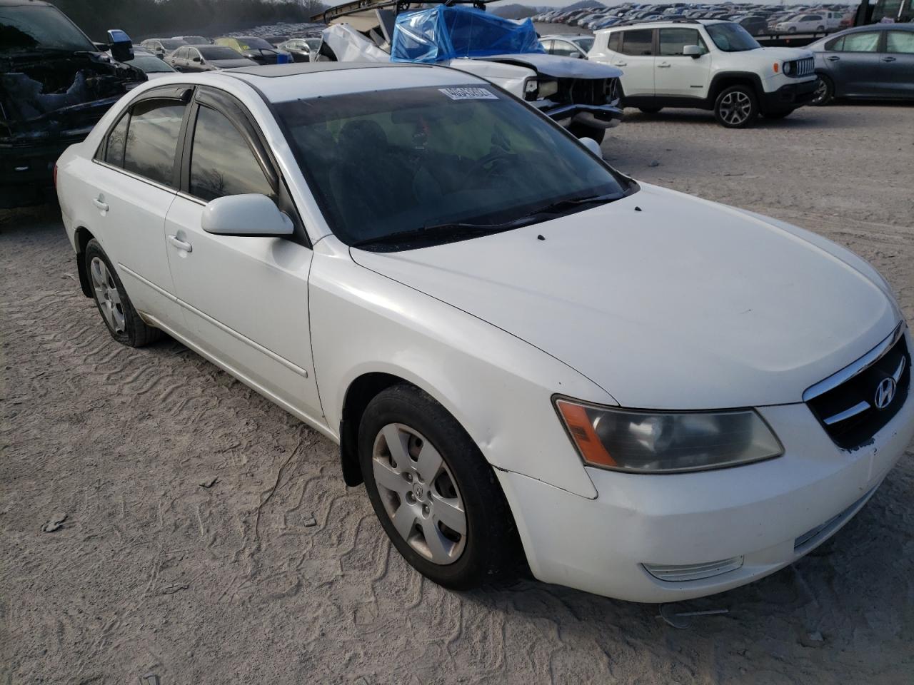 HYUNDAI SONATA GLS 2007 with VIN 5NPET46C17H273547 - Photo from auction