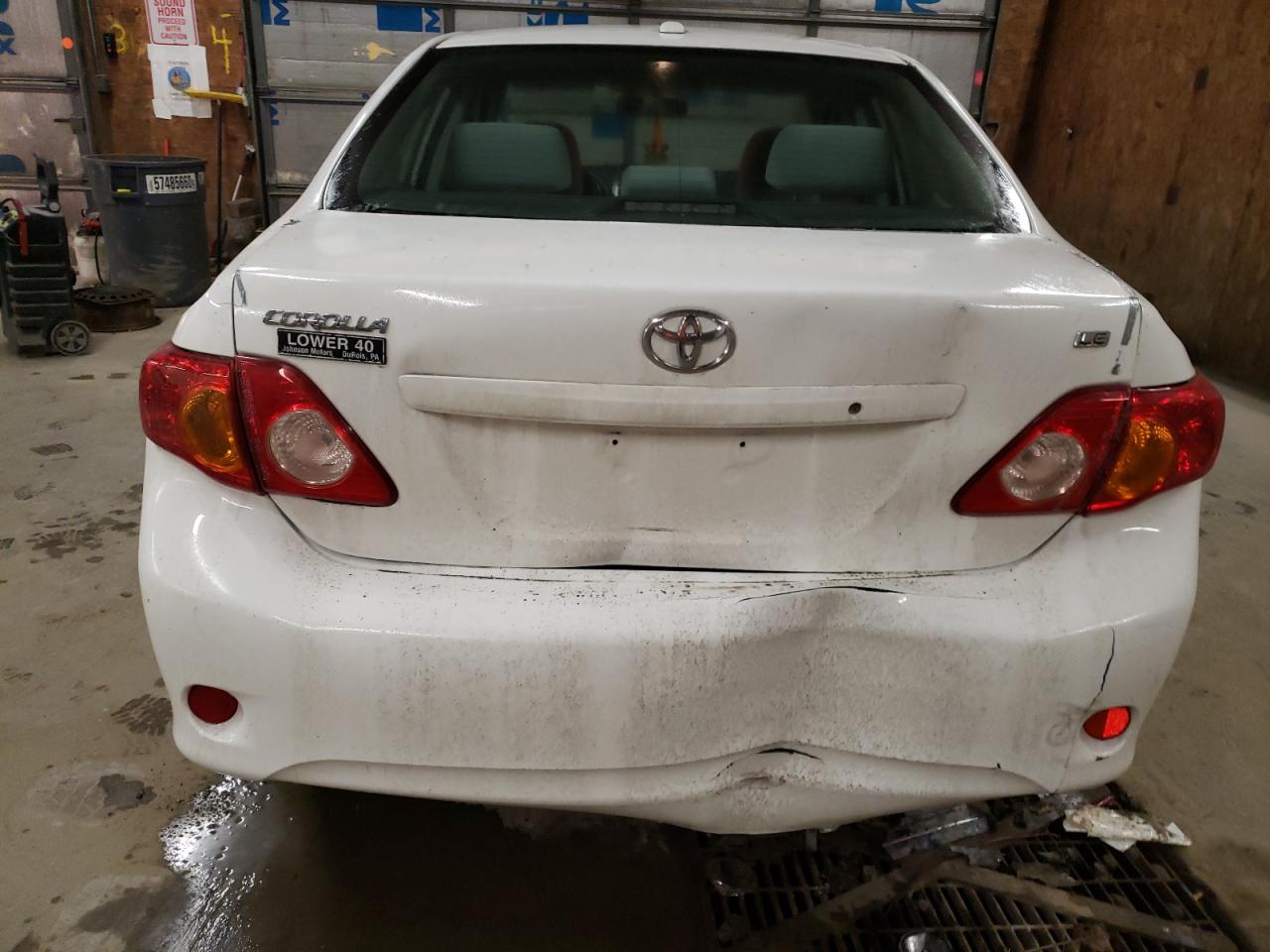 Photo 9 from auction – 2009 TOYOTA COROLLA BA with VIN JTDBL40E59J005379